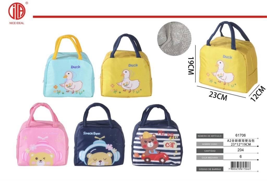 BOLSA DE ALMUERZO 23*12*19