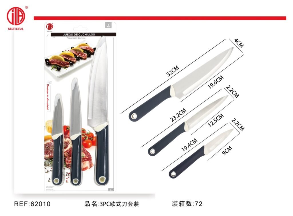 Cuchillo de uso general 3PC