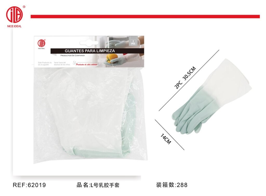 Guantes de látex talla L