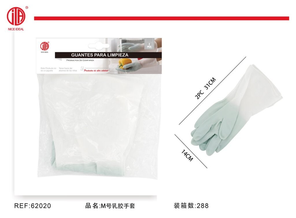 Guantes de látex talla M