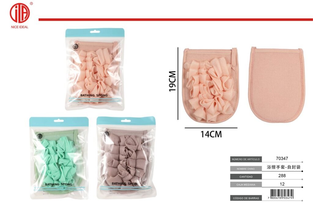 GUANTES DE BANO