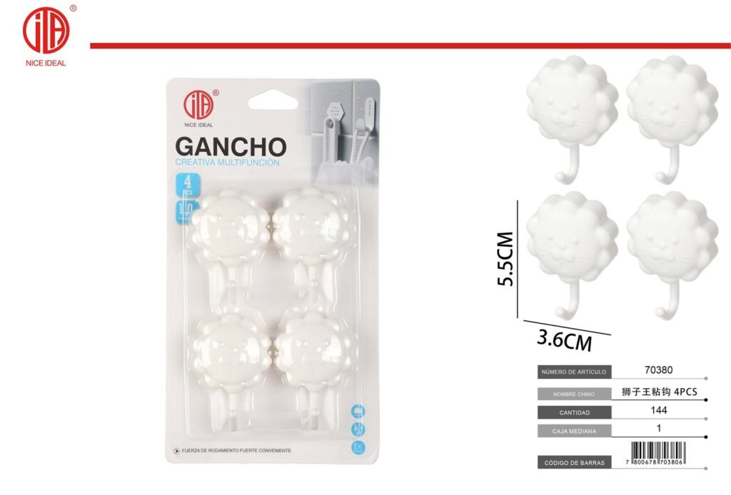 GANCHOS 4PCS