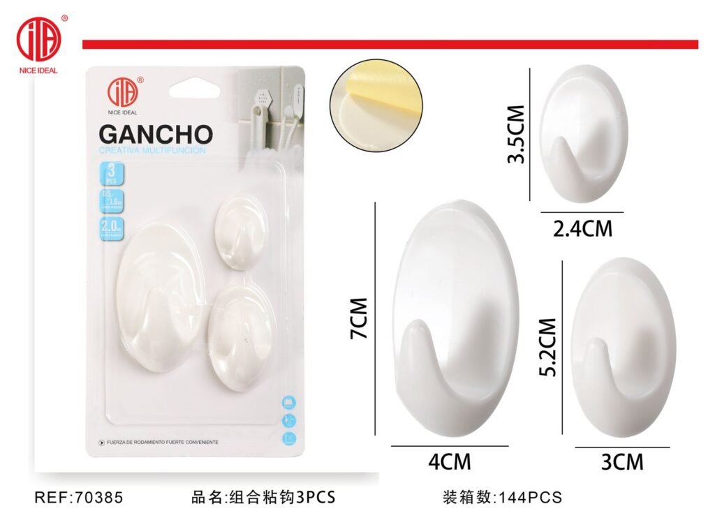 GANCHOS 3PCS
