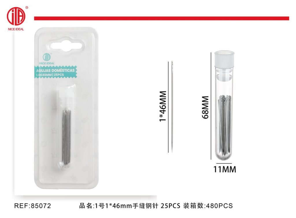 Agujas de coser a mano 1*46mm 25PCS