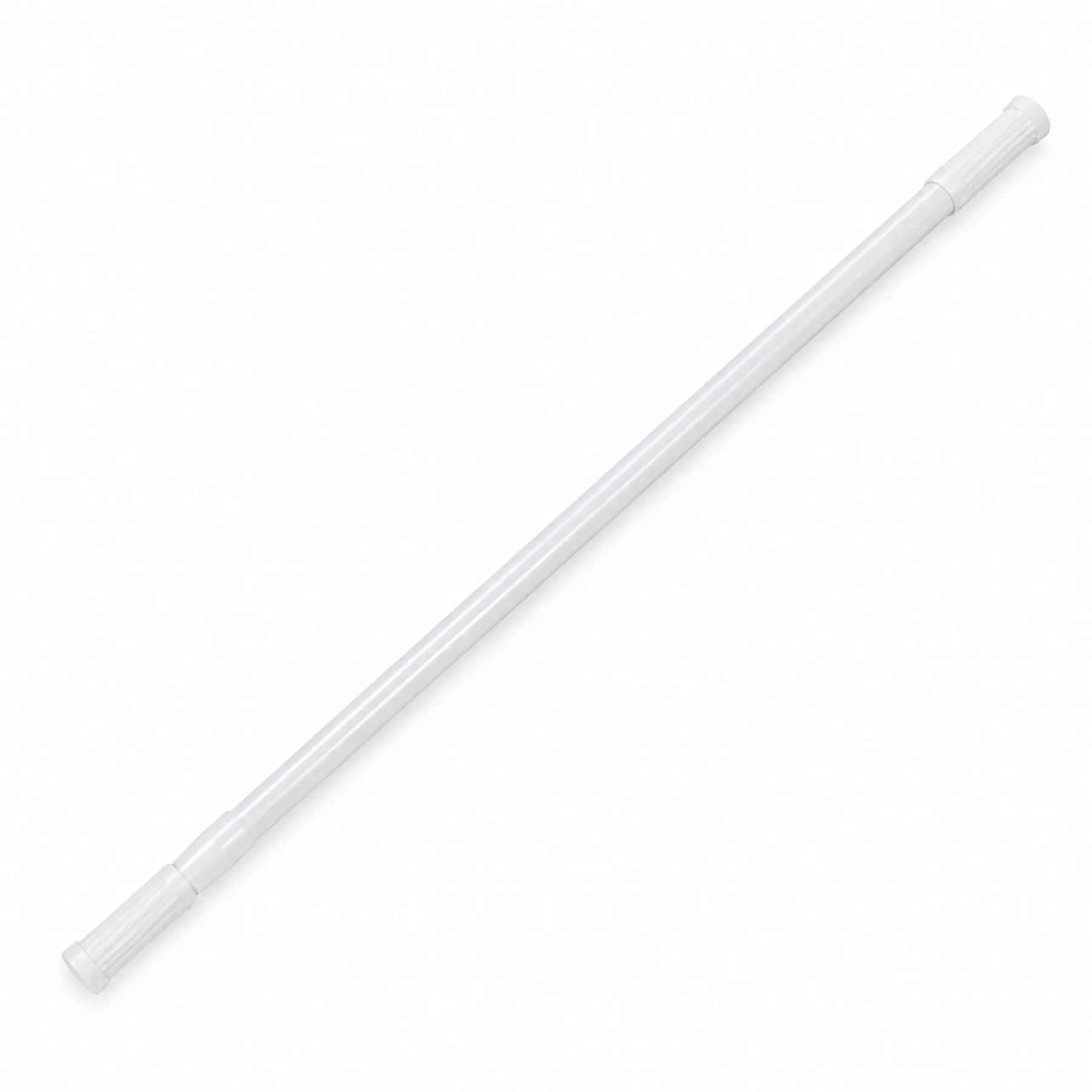 Barra telescópica blanca para cortina de baño de 70 a 120 cm, SKU 15104