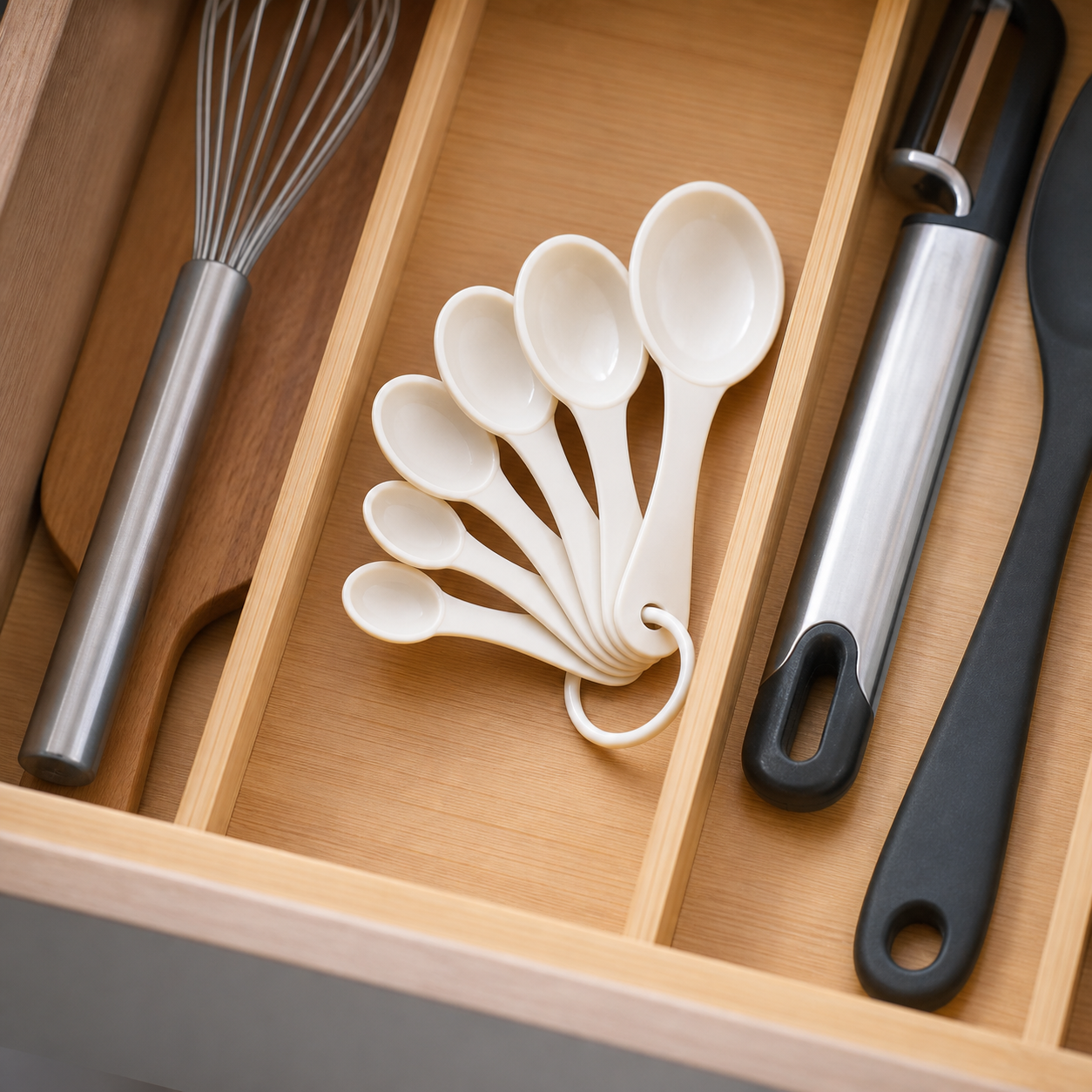 Cucharas Medidoras de Cocina, Set de 6 Piezas, 60–250 ml - Imagen 8