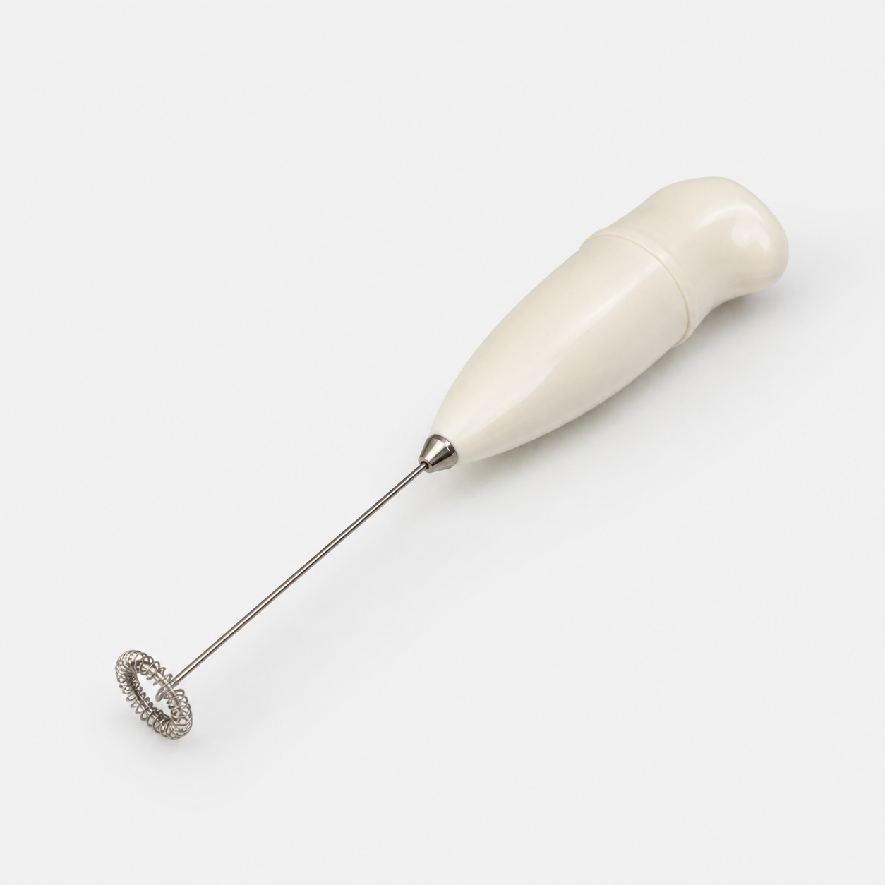 Espumador Manual de Leche para Café con Batidor de Resorte, 21,5 cm - Imagen 2