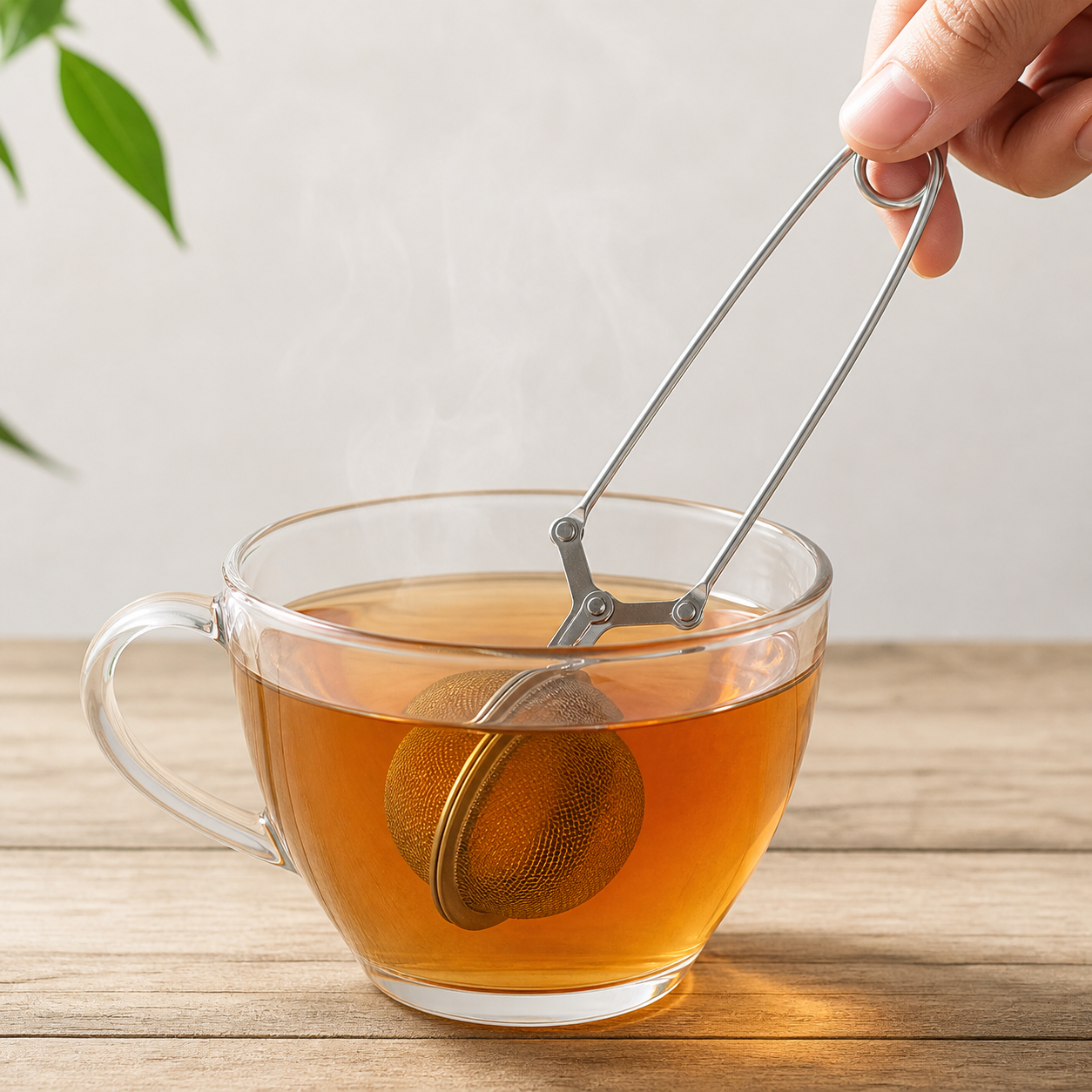 Filtro para infusión de malla de acero inoxidable para té y hierbas - Imagen 5