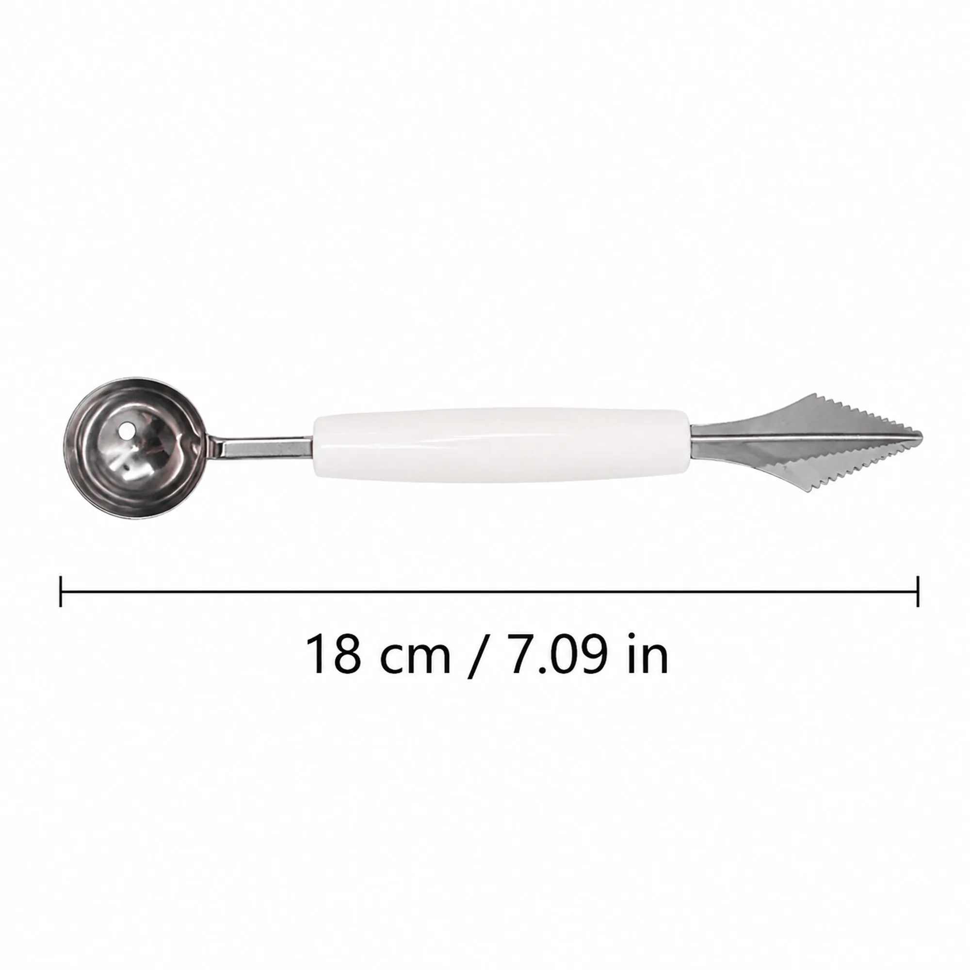 Utensilio para tallar frutas de 18 cm o 7.09 pulgadas