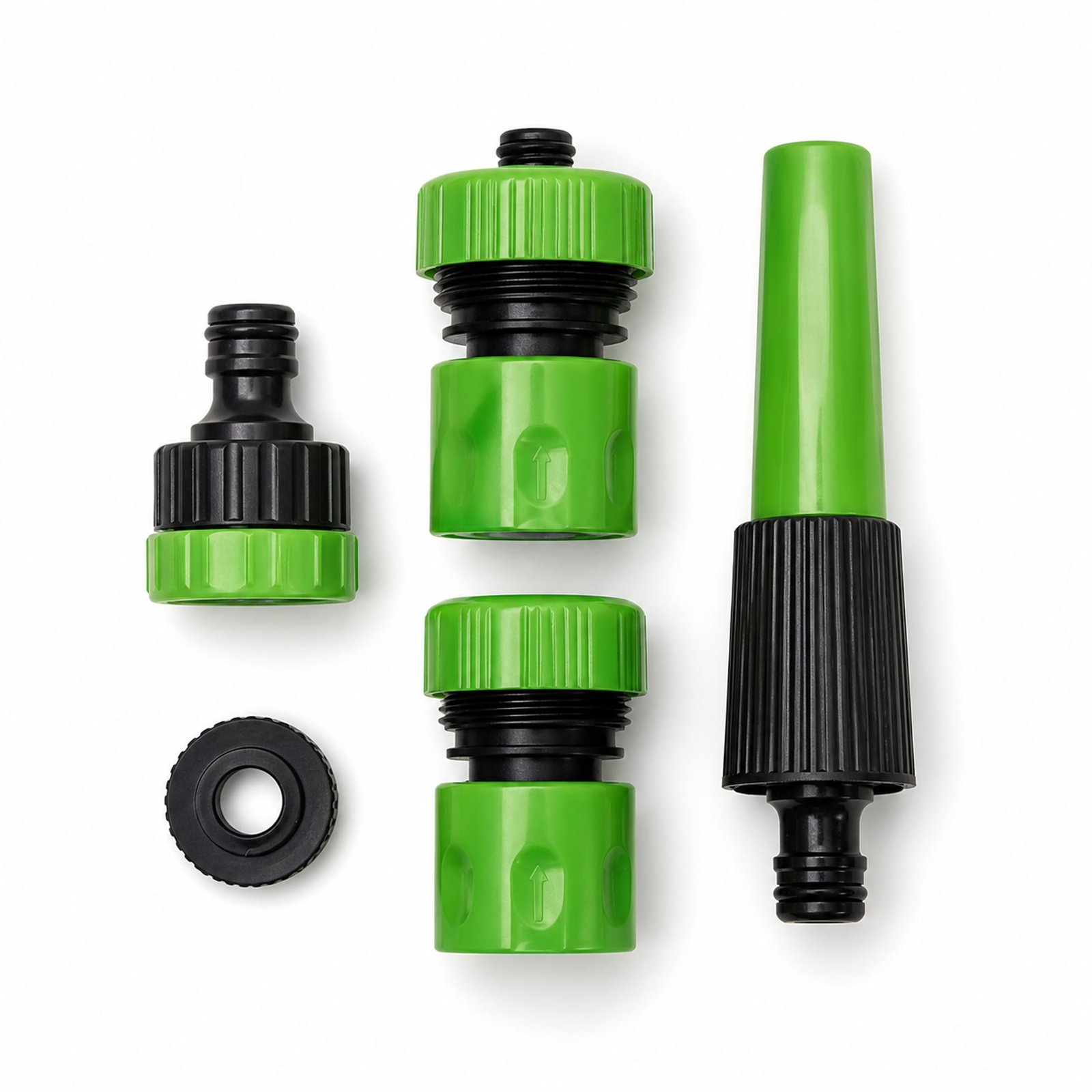 Set de riego para manguera de 3/4 pulgada con boquilla de 13 cm, SKU 40018