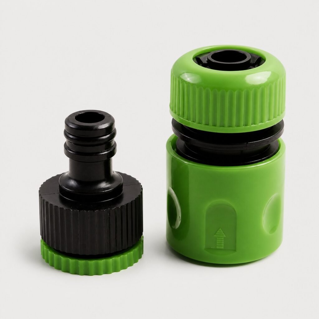 Set de conector rápido para manguera de 3/4 pulgada y adaptador de grifo, SKU 40015