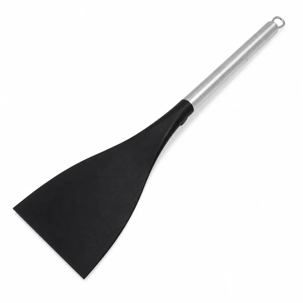 Pala wok de nylon de 36.5 cm con mango metalico SKU 60782