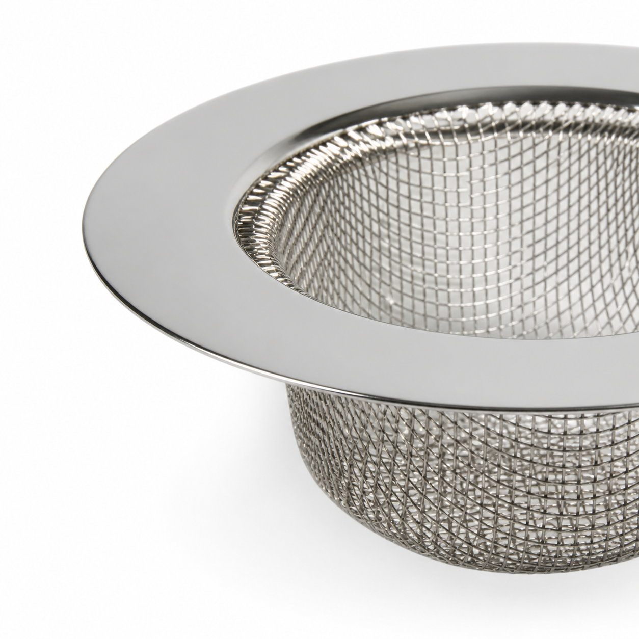 Rejilla metálica para desagüe de fregadero, malla fina, 9 cm - Imagen 2