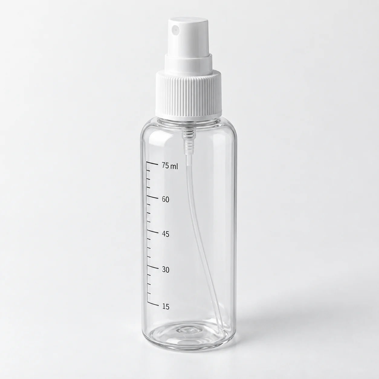 Botella pulverizadora 75 ml con bomba y gatillo, SKU 15848 - Imagen 2