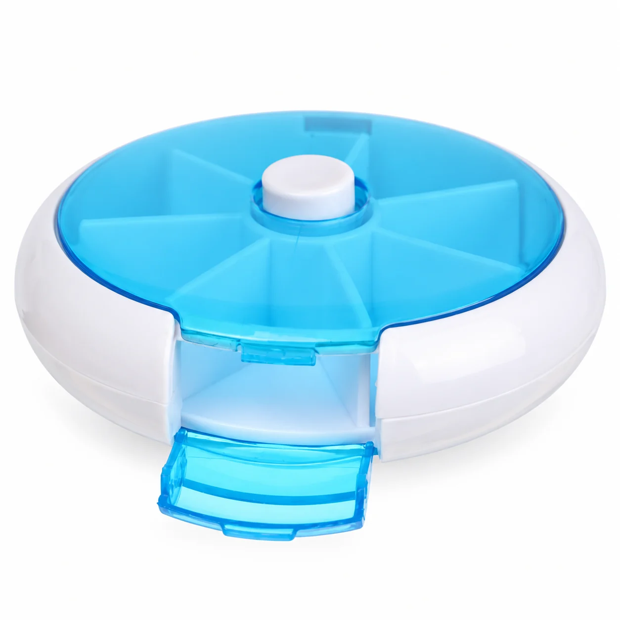 Pastillero de organizador de medicamentos colores surtidos, organizador de medicamentos, SKU 18428