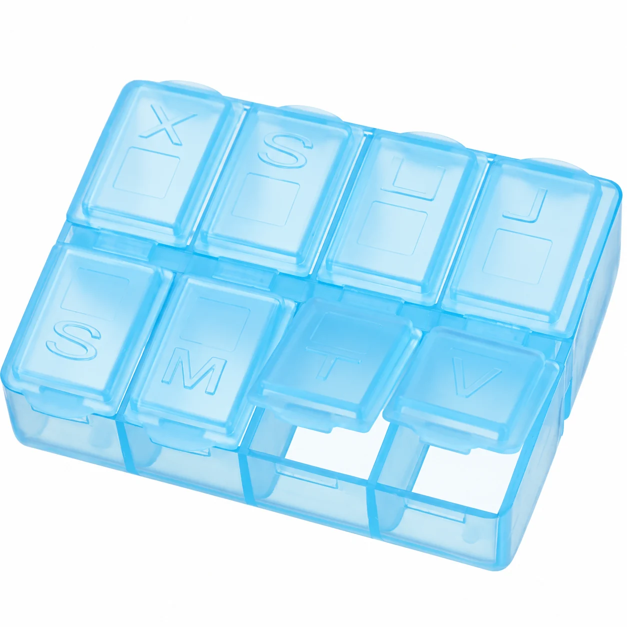 Pastillero modelo P0403 de organizador de medicamentos, organizador de medicamentos, SKU 18848