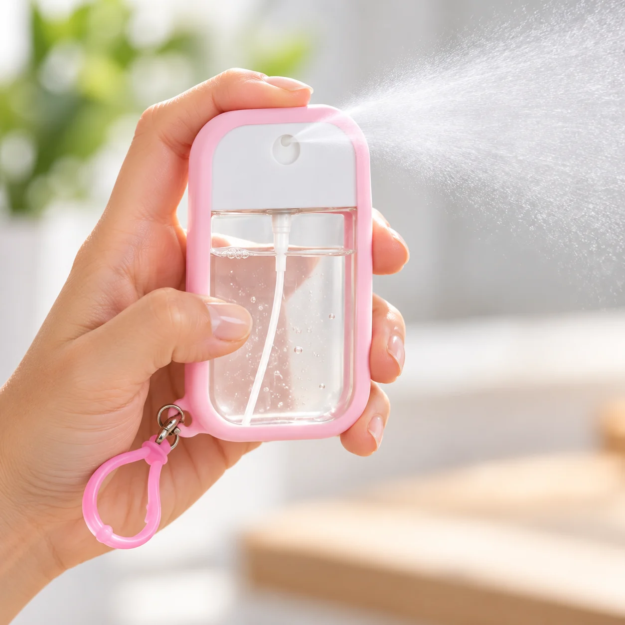 Botella pulverizadora 50 ml con bomba y gatillo, SKU 19312 - Imagen 7