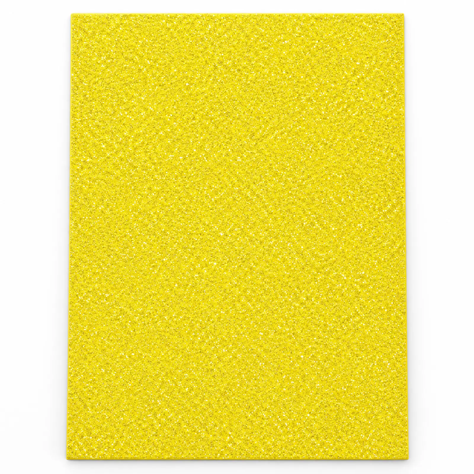Lámina de Goma EVA amarillo limón mate, 40 x 60 cm, 2 mm