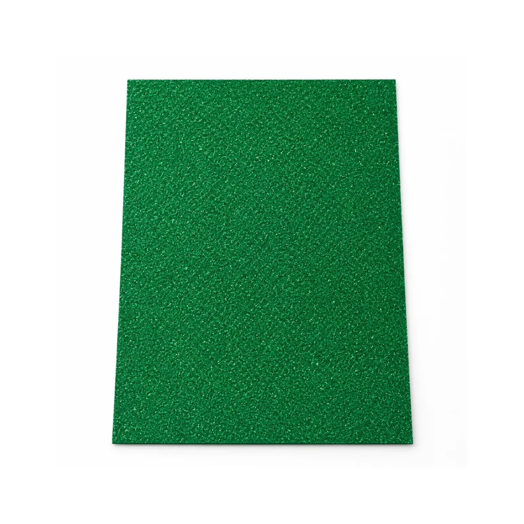 Lámina de Goma EVA verde esmeralda mate, 40 x 60 cm, 2 mm