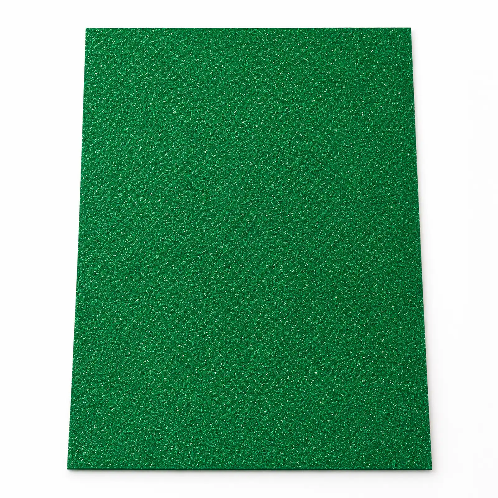 Lámina de Goma EVA verde esmeralda mate, 40 x 60 cm, 2 mm