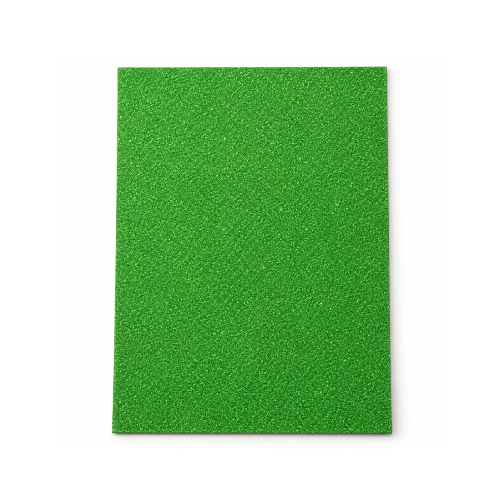 Lámina de Goma EVA verde pasto mate, 40 x 60 cm, 2 mm