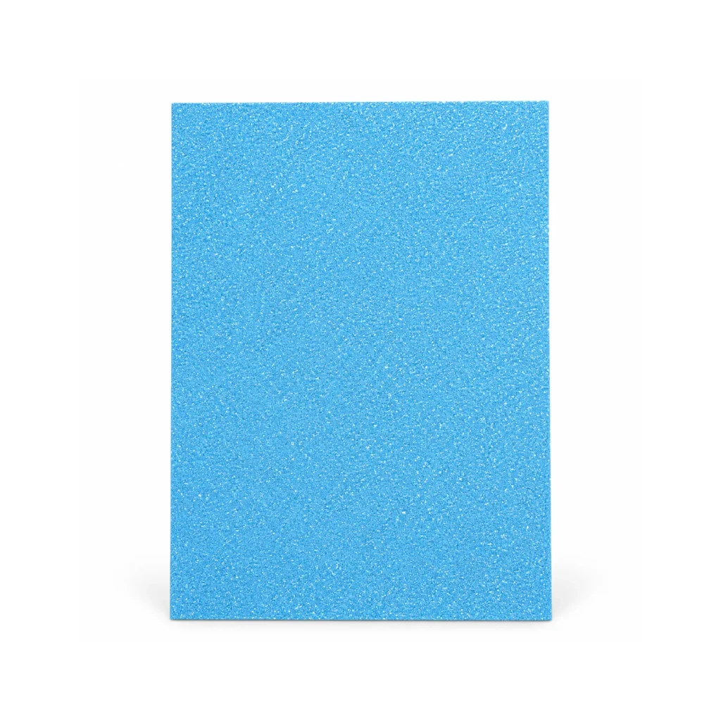 Lámina de Goma EVA azul cielo mate, 40 x 60 cm, 2 mm