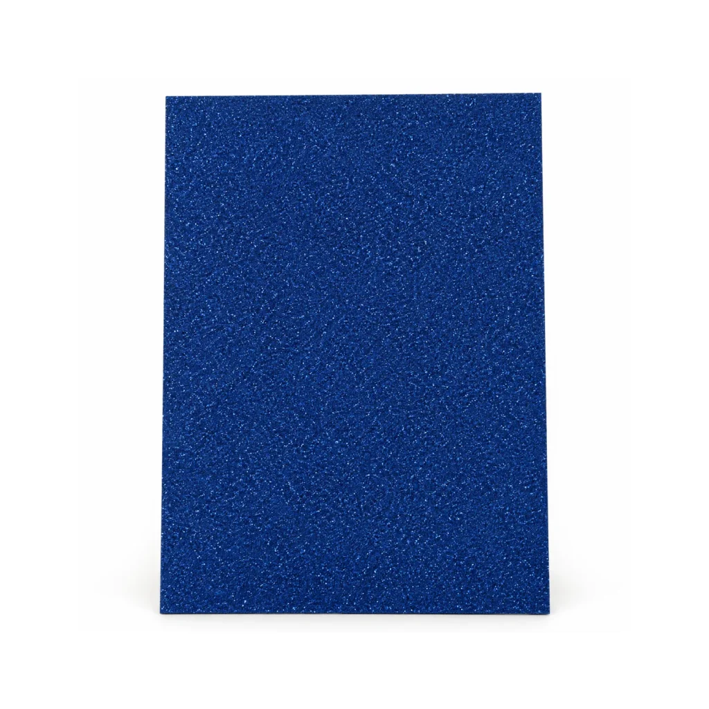 Lámina de Goma EVA azul oscuro mate, 40 x 60 cm, 2 mm