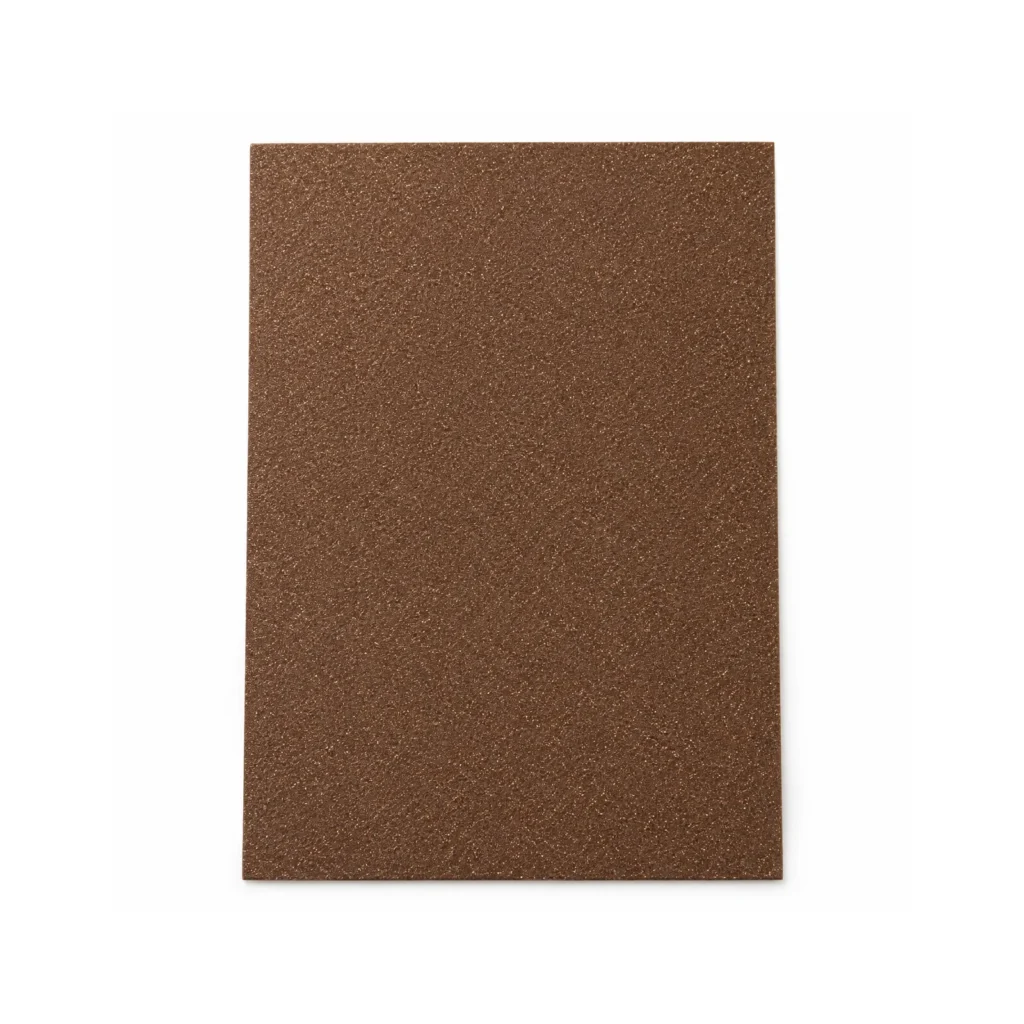 Lámina de Goma EVA marrón mate, 40 x 60 cm, 2 mm