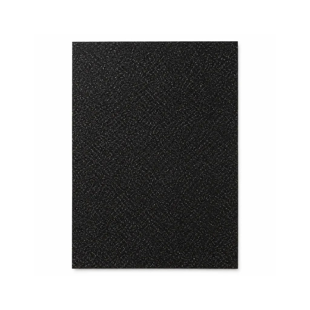 Lámina de Goma EVA negro mate, 40 x 60 cm, 2 mm