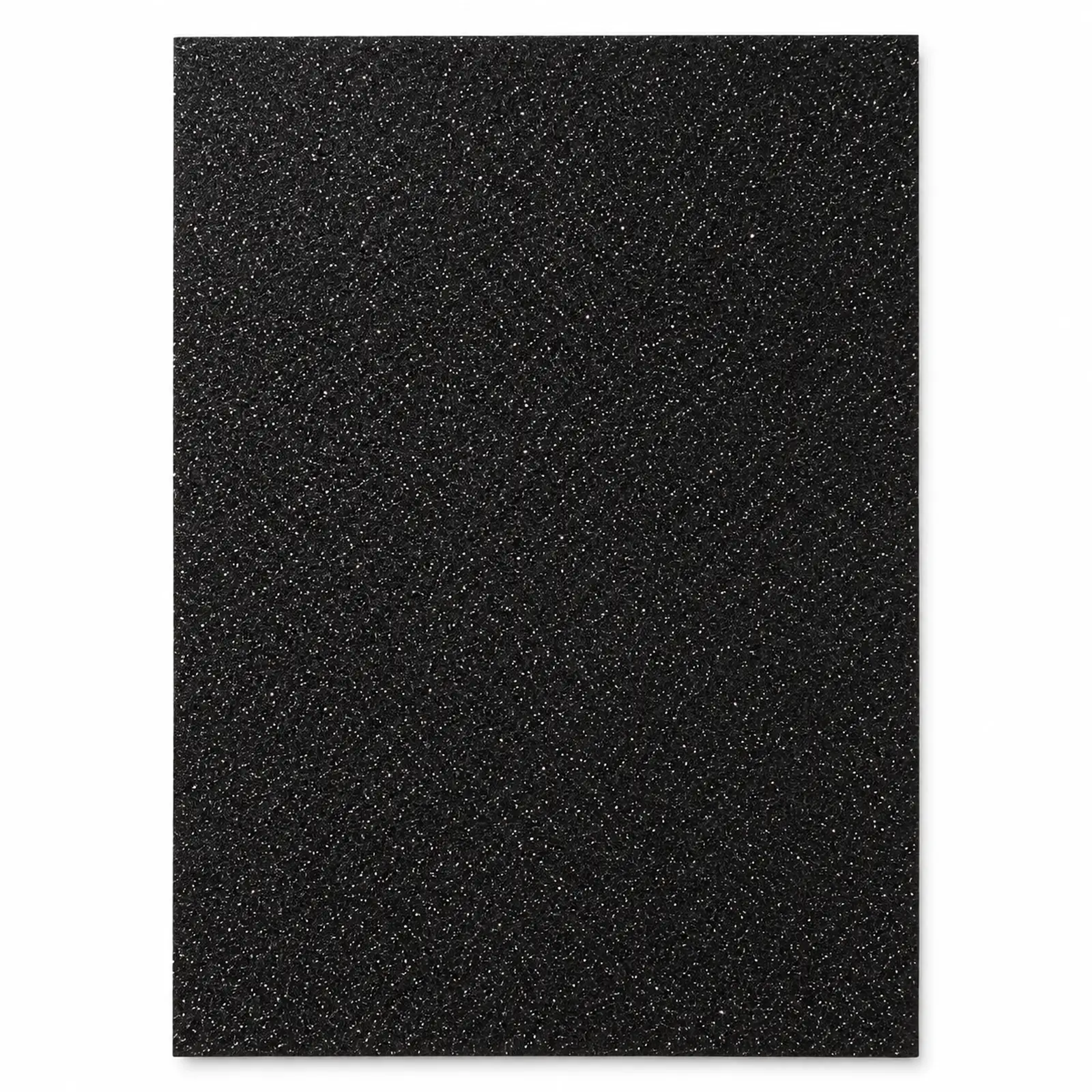 Lámina de Goma EVA negro mate, 40 x 60 cm, 2 mm