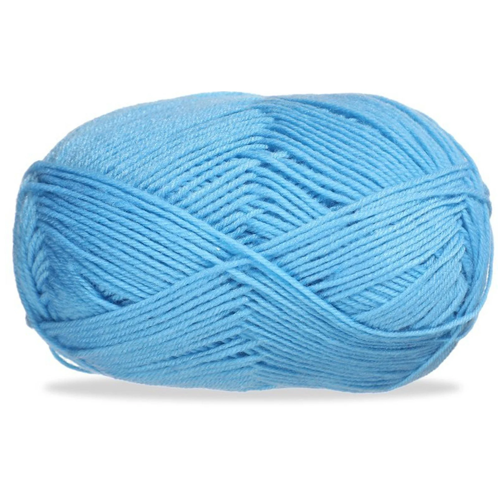 Lana fina para tejer, 100 g, azul lago oscuro 7