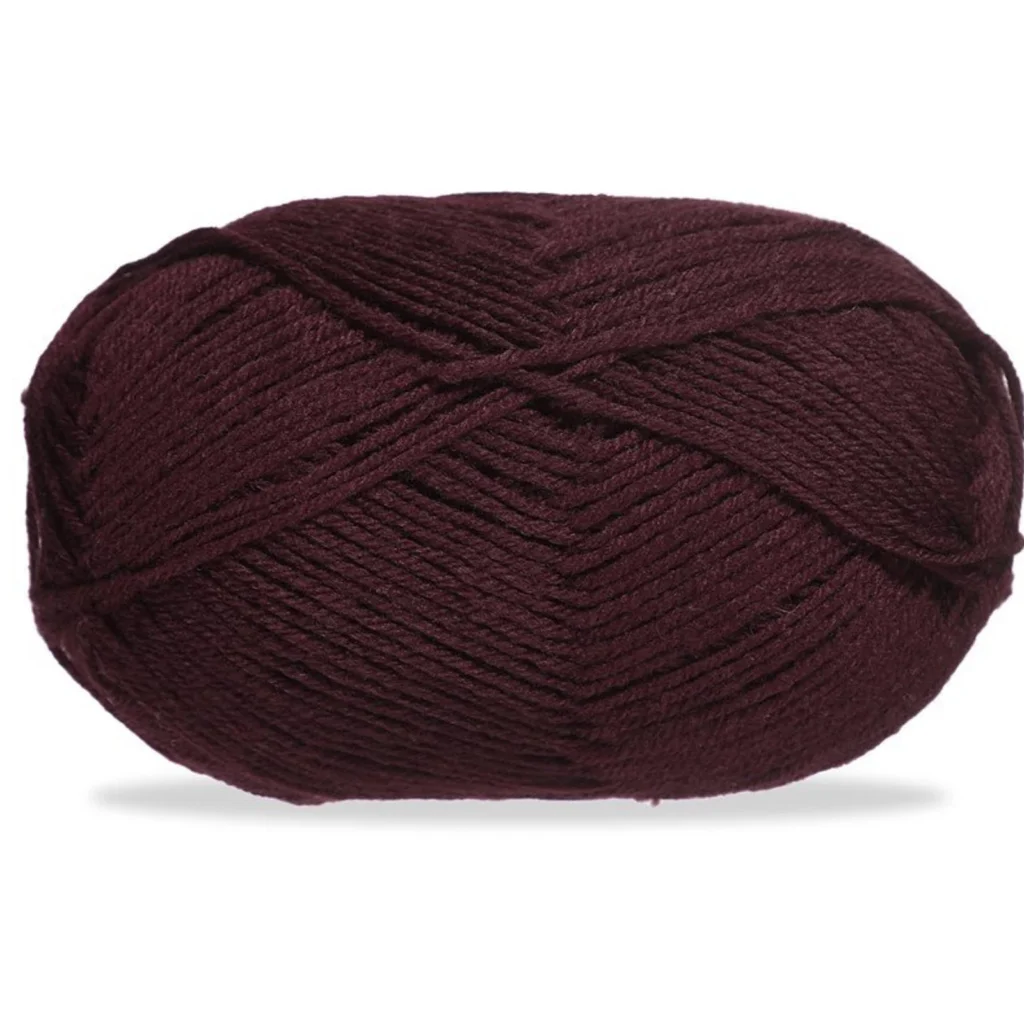 Lana fina para tejer, 100 g, fucsia oscuro 10