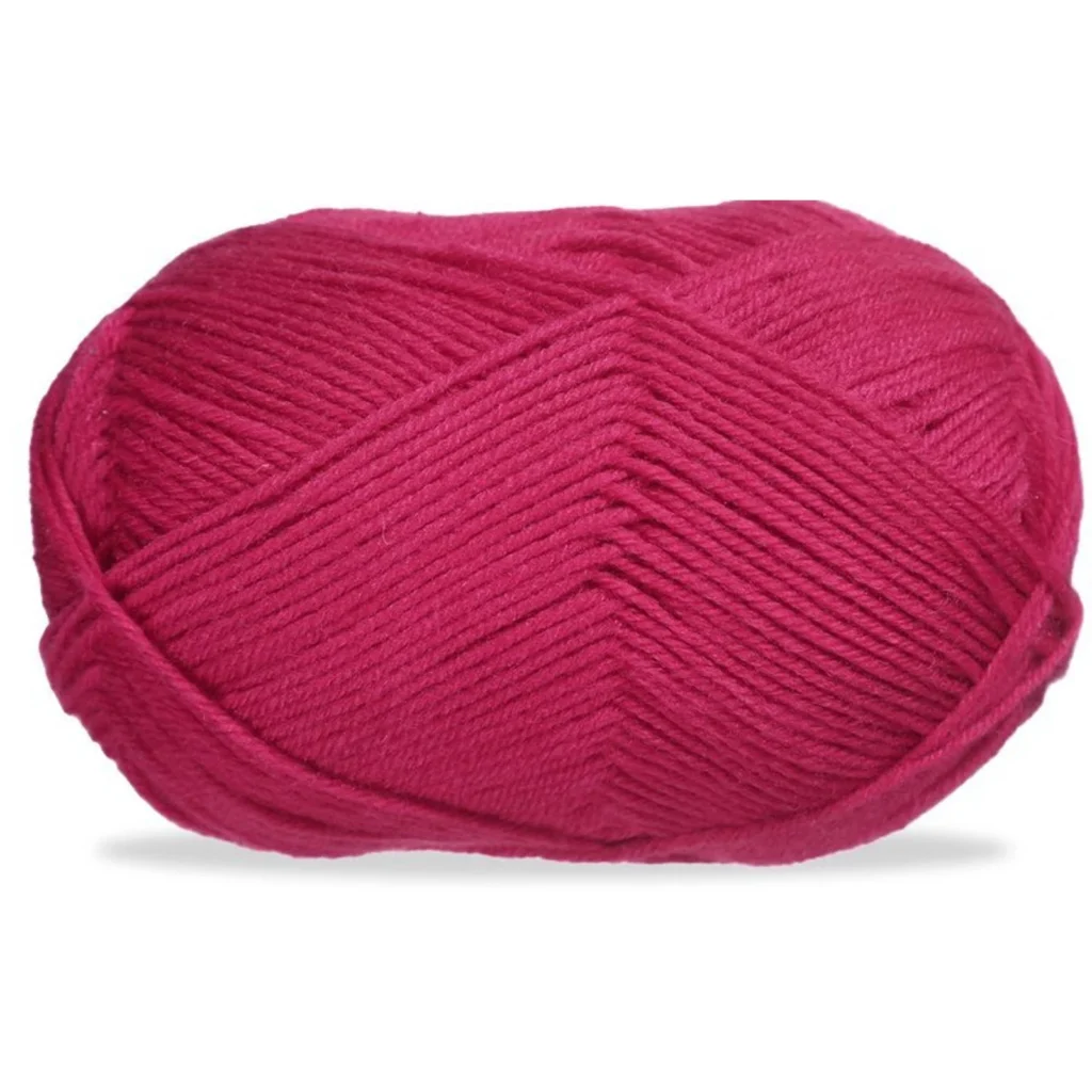 Lana fina para tejer, 100 g, fucsia 21