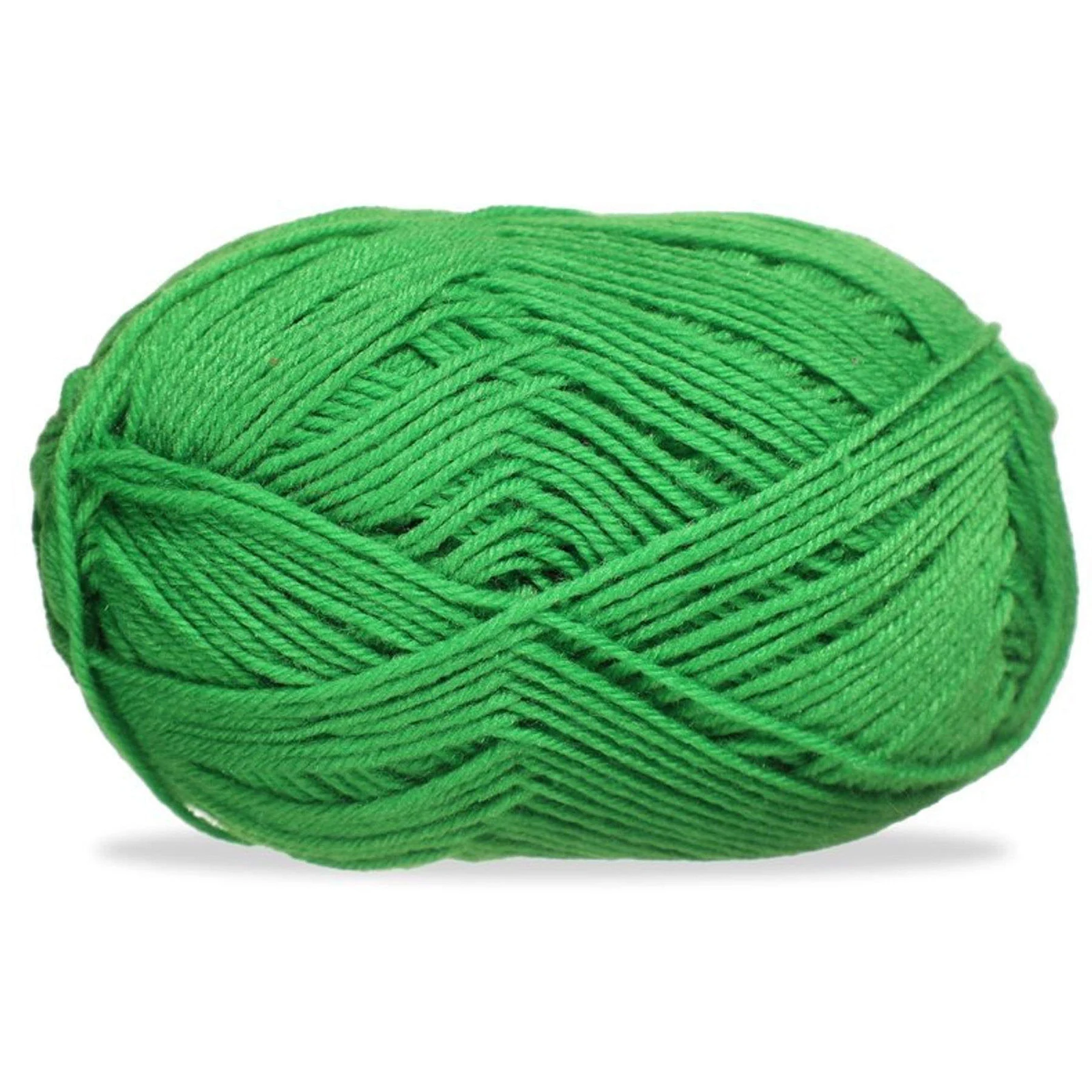 Lana fina para tejer, 100 g, verde claro 24