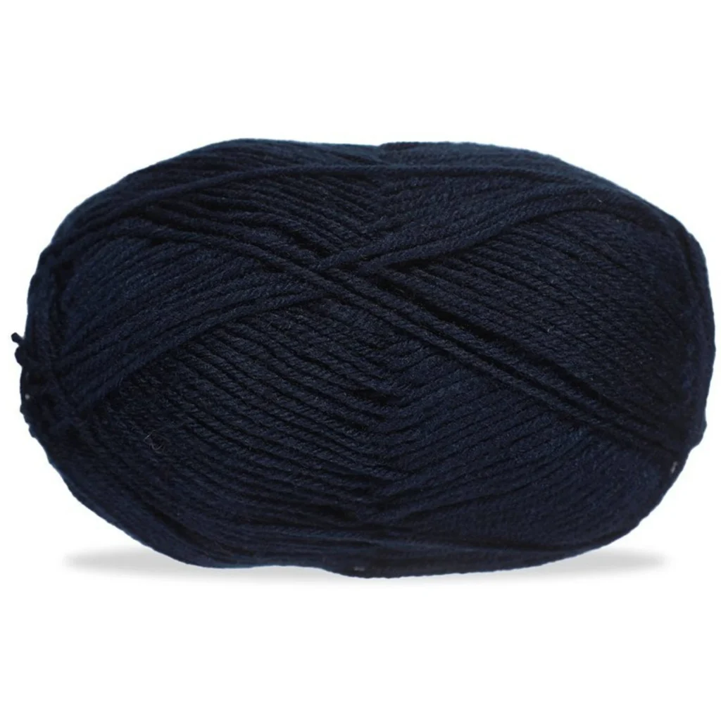 Lana fina para tejer, 100 g, azul antiguo 27