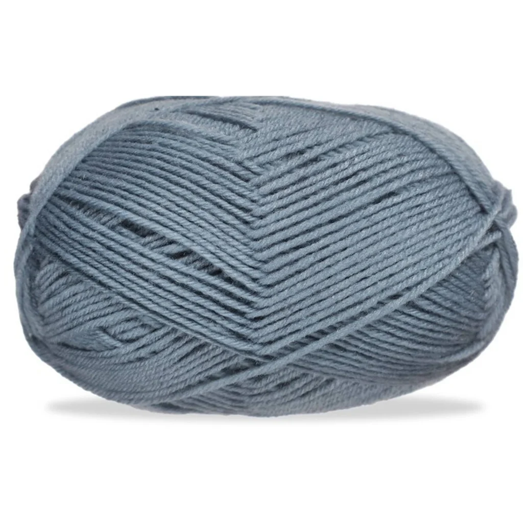 Lana fina para tejer, 100 g, azul grisáceo 29