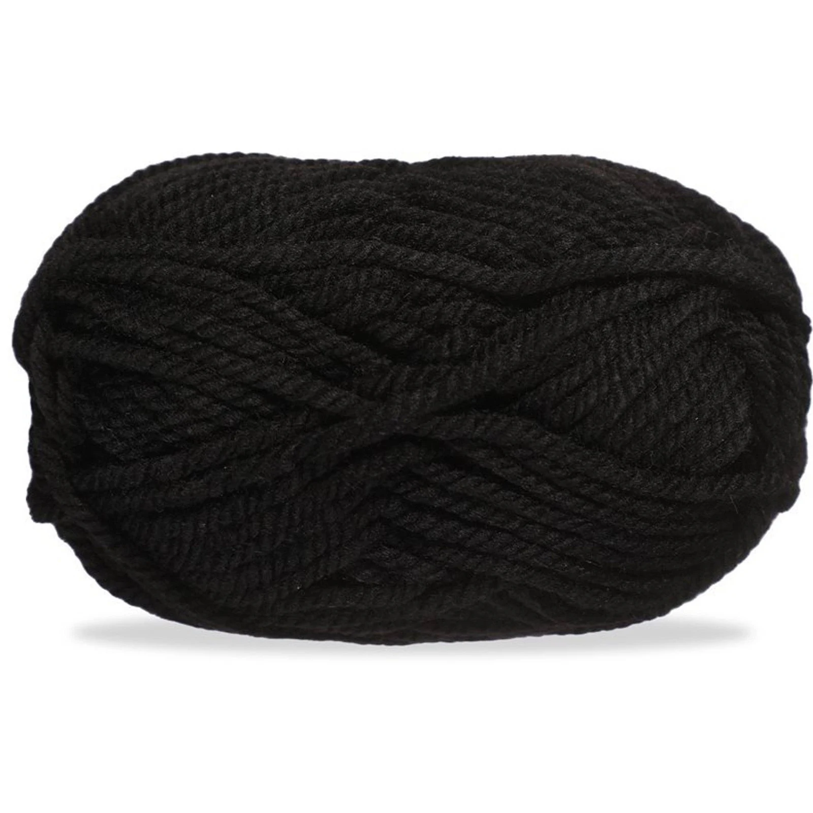 Lana gruesa para tejer, 100 g, negro 31