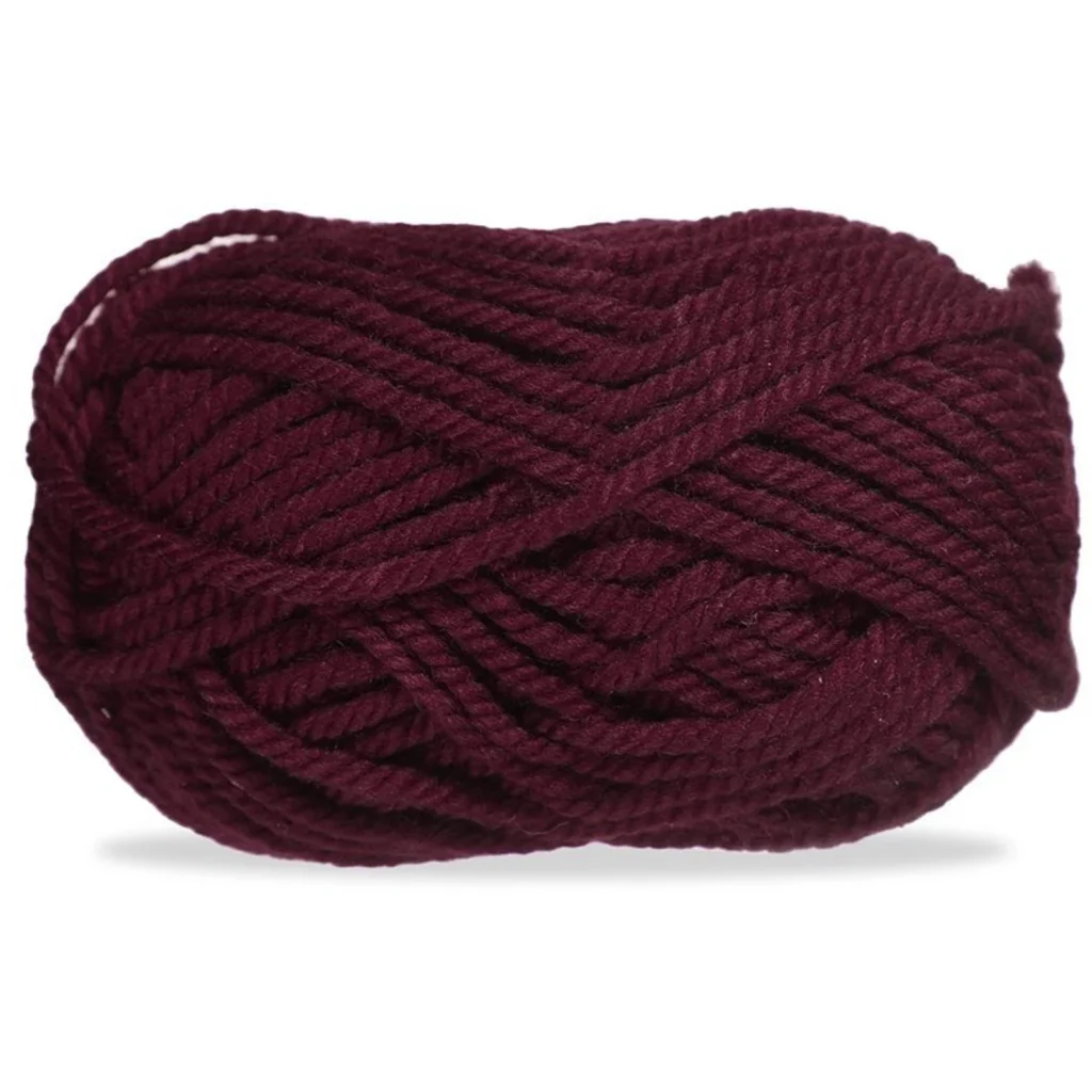 Lana gruesa para tejer, 100 g, fucsia oscuro 32