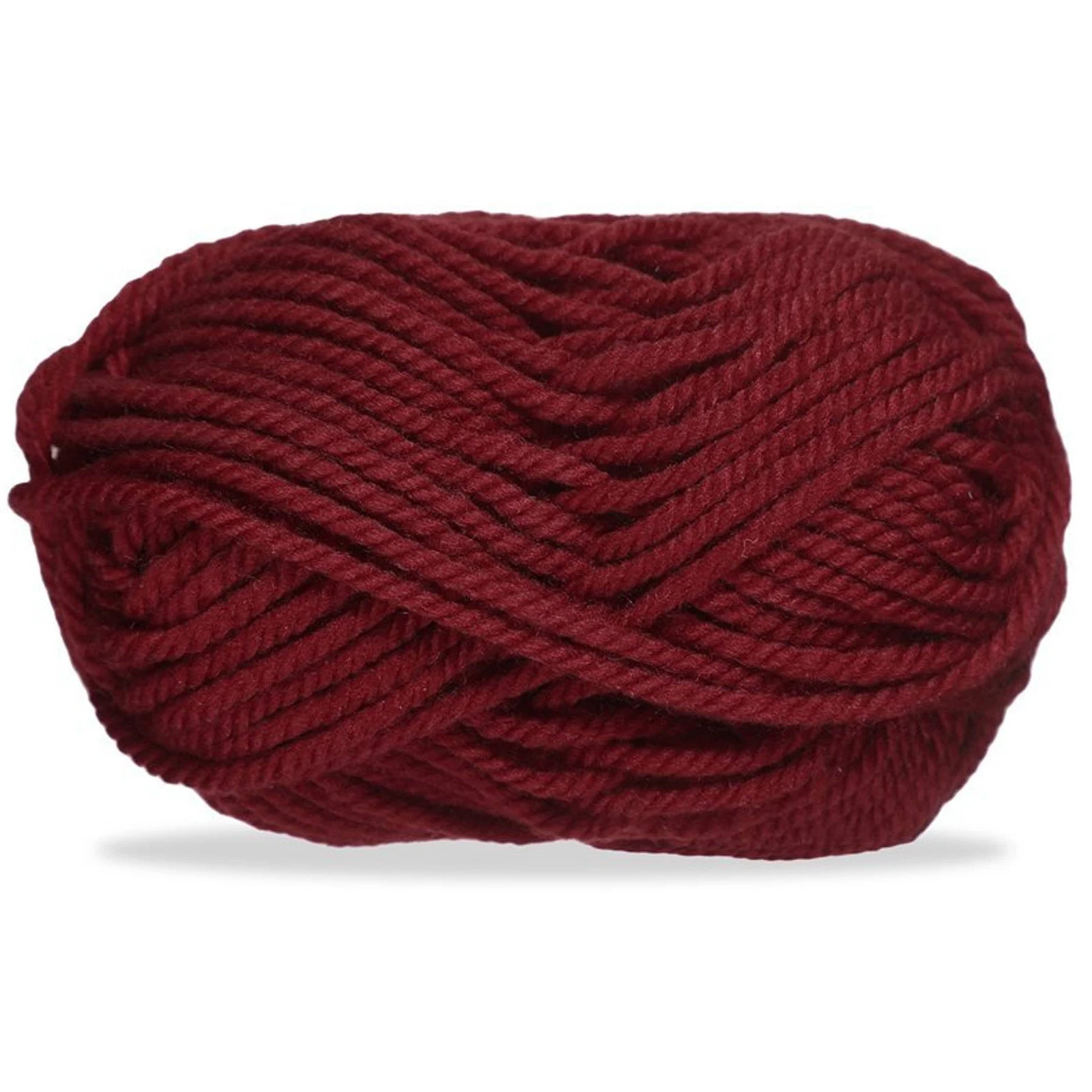 Lana gruesa para tejer, 100 g, burdeos 33