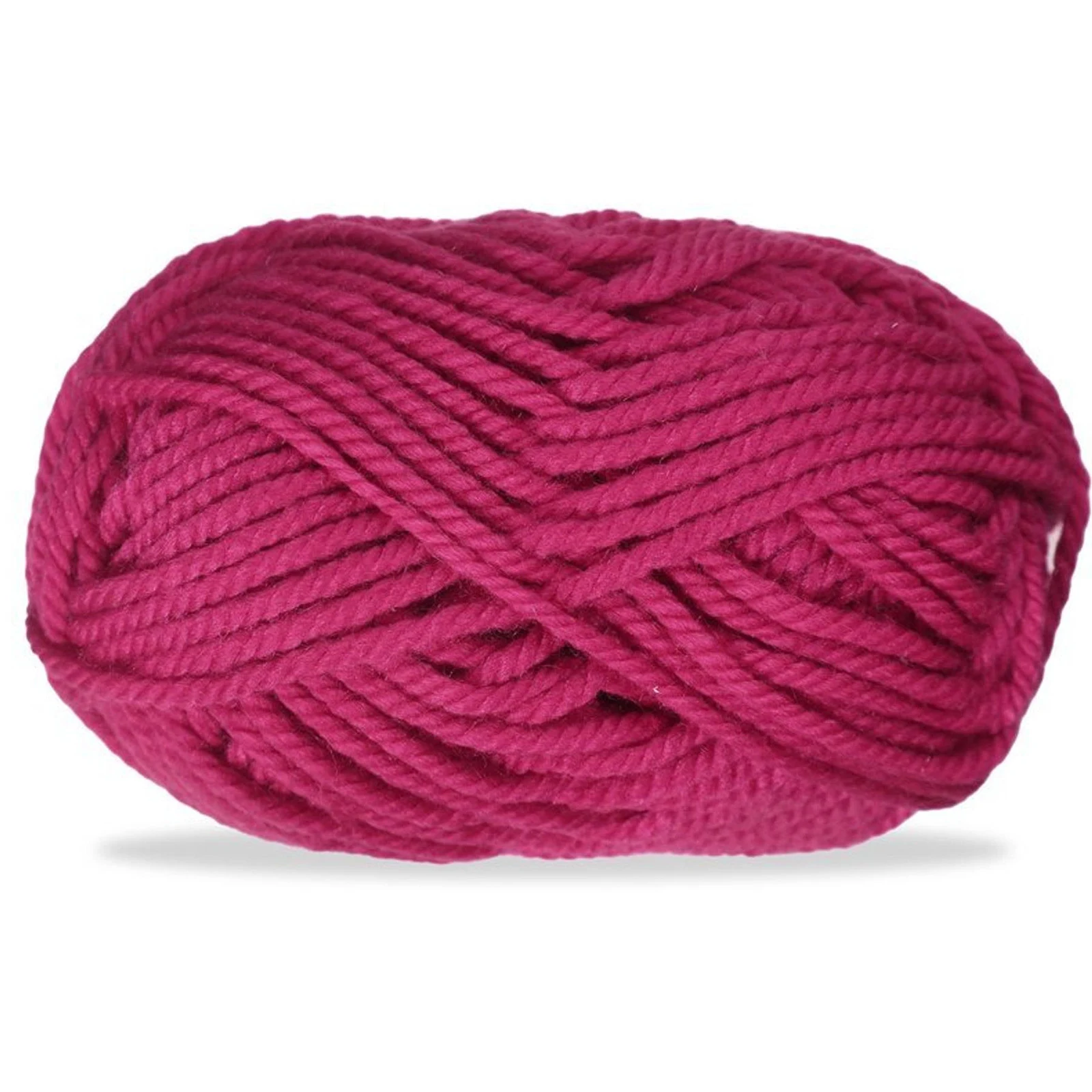 Lana gruesa para tejer, 100 g, fucsia 35