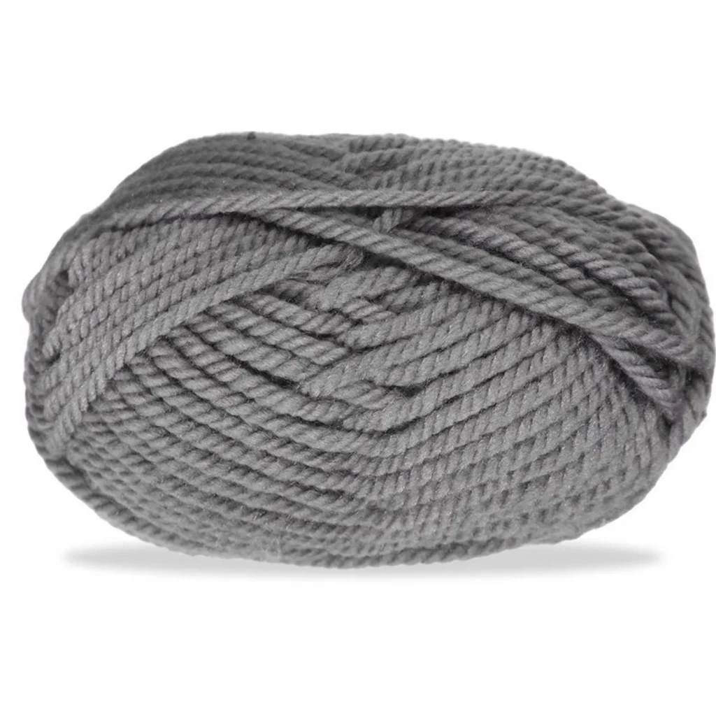 Lana gruesa para tejer, 100 g, gris medio 36