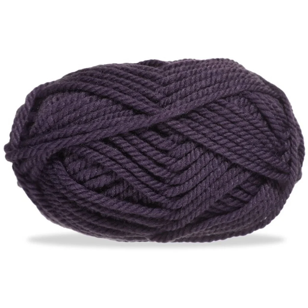 Lana gruesa para tejer, 100 g, azul violáceo 37