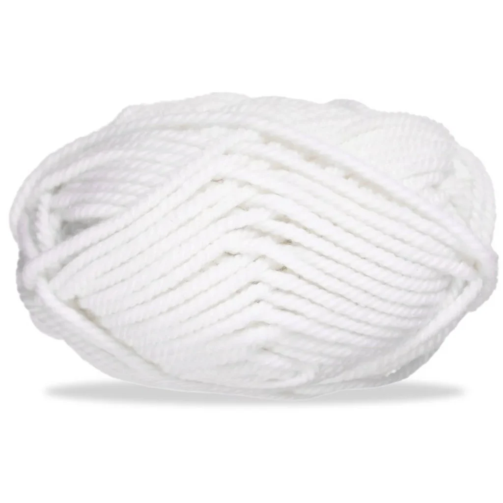 Lana gruesa para tejer, 100 g, blanco 39