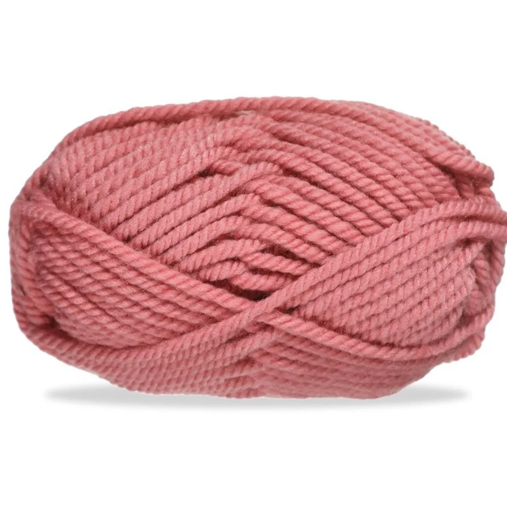 Lana gruesa para tejer, 100 g, rojo arroz 41