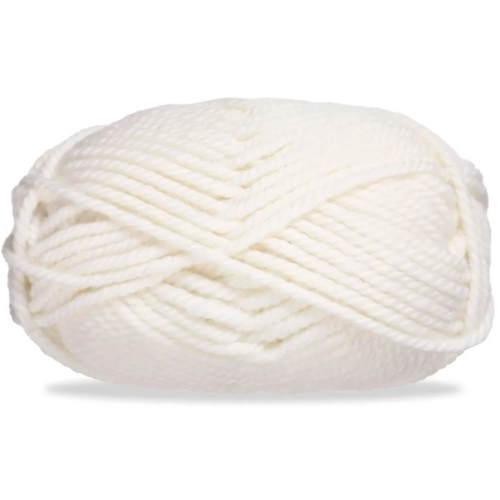 Lana gruesa para tejer, 100 g, blanco crema 43