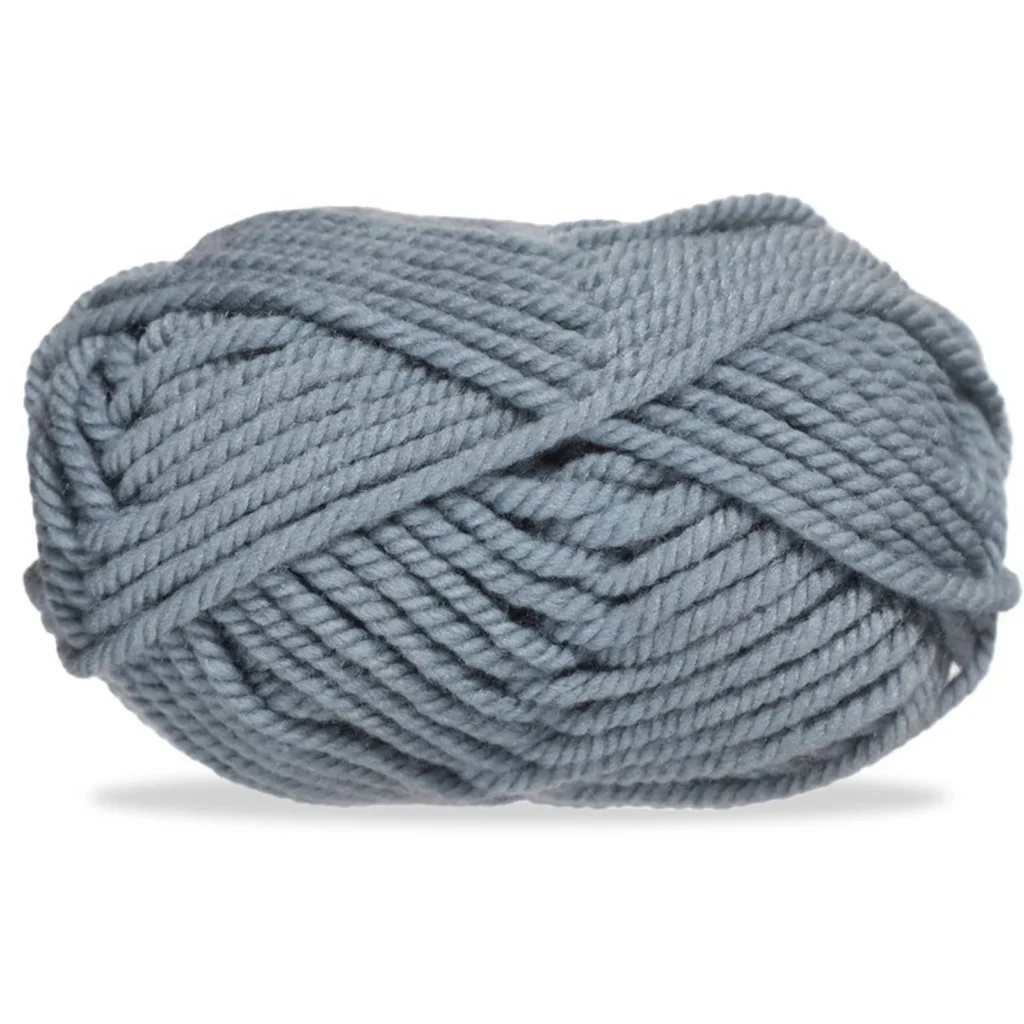 Lana gruesa para tejer, 100 g, azul grisáceo 44