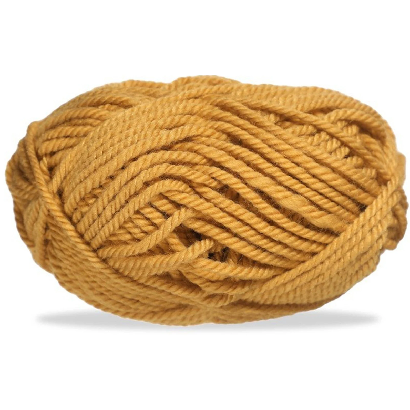 Lana gruesa para tejer, 100 g, amarillo cúrcuma 45