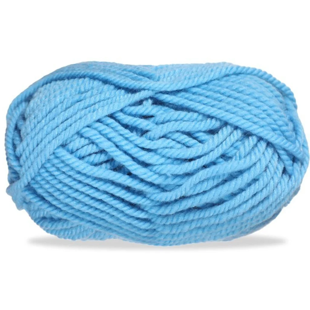 Lana gruesa para tejer, 100 g, azul lago oscuro 48