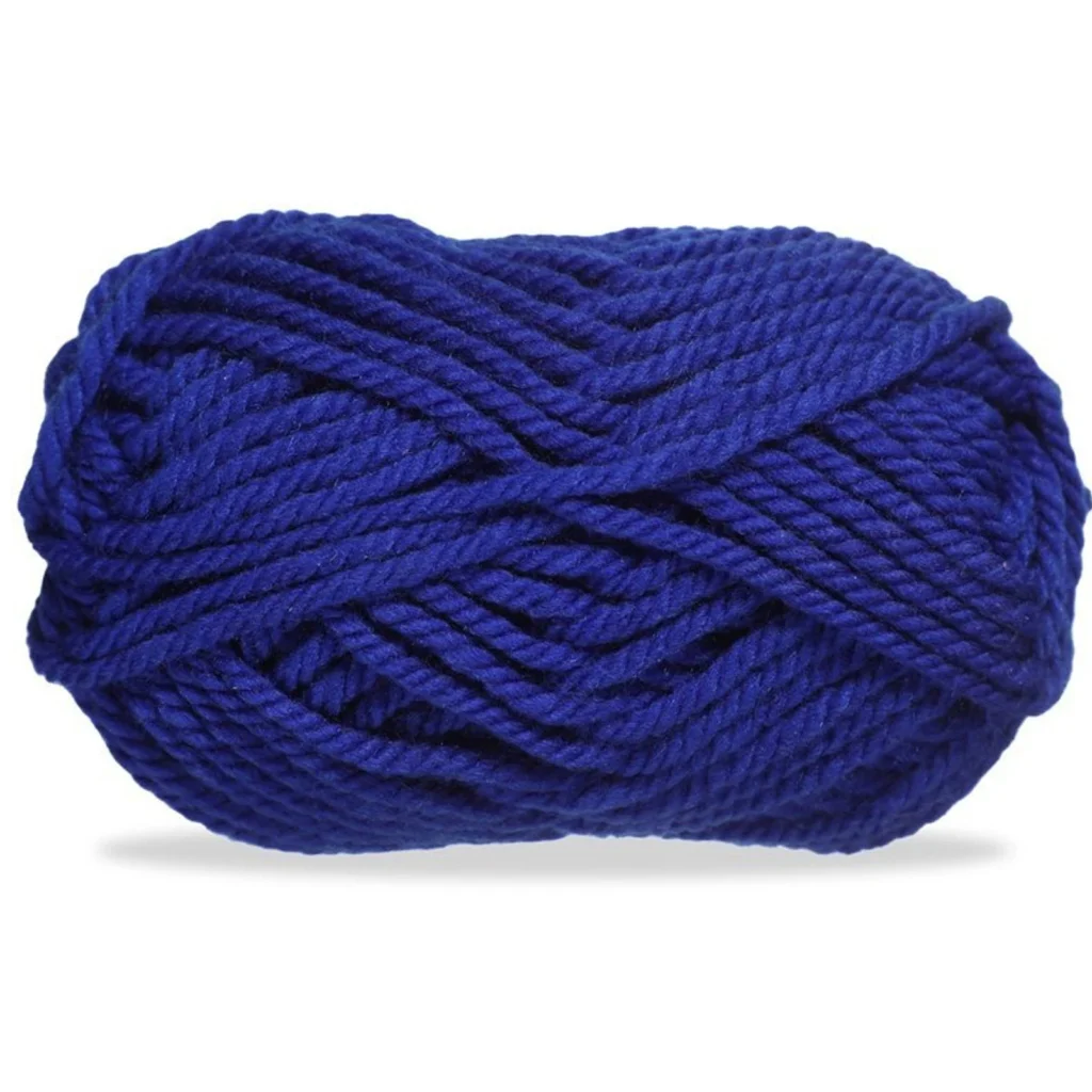 Lana gruesa para tejer, 100 g, azul cielo oscuro 51