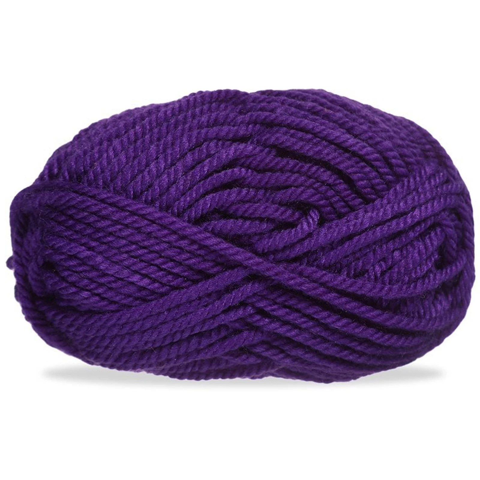 Lana gruesa para tejer, 100 g, morado oscuro 56